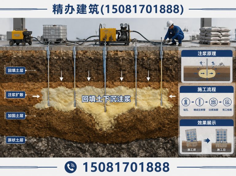 邱县地基注浆加固展示图